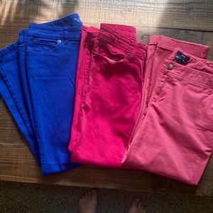3 pair size 8 pants